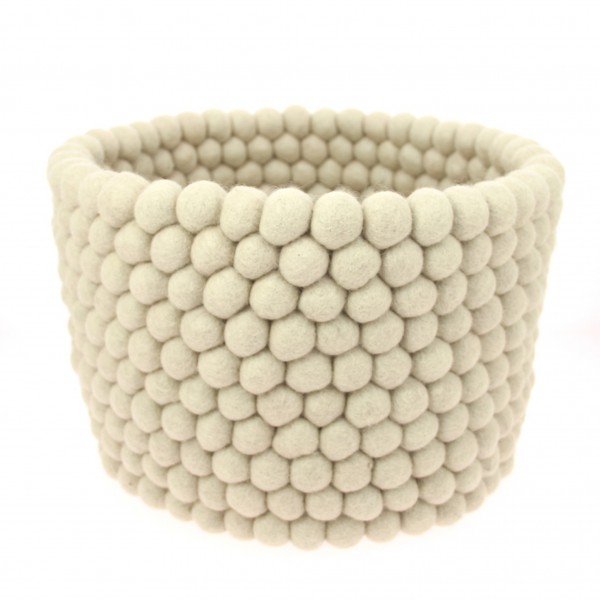 Corbeille de rangement Naturel - beige